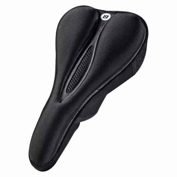 Rockbros silikongel cykelsätesöverdrag - Medium - svart