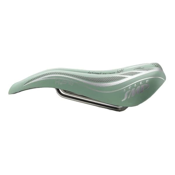Selle SMP Hybrid Sadel Grön Bianchi
