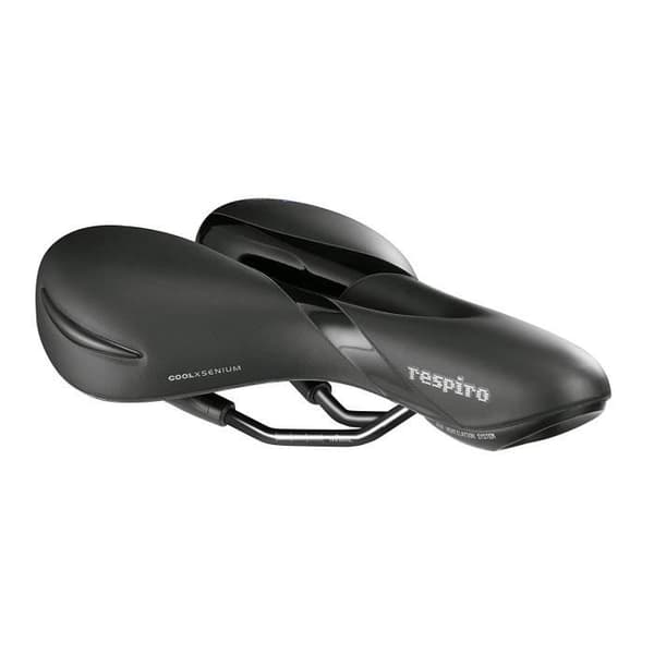 Cykelsadel - Selle Royal - Respiro Soft Moderate - Svart - 26,3 x 19,9 cm - RoyalGel