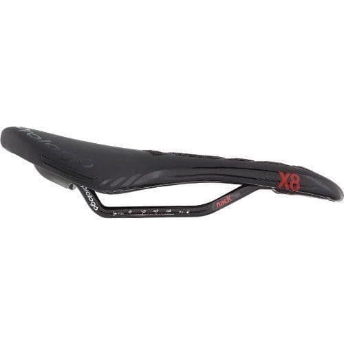 X-Country Prologo X8 Cykelsadel - Halvrund - Kol - Svart