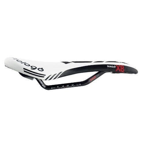 X-Country Prologo X8 sadel - halvrund - kol - svart