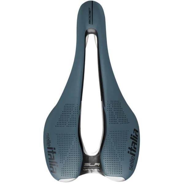 Racercykelsadel - SELLE ITALIA - SLR Boost Gravel TI 316 Superflow - Svart - Unisex