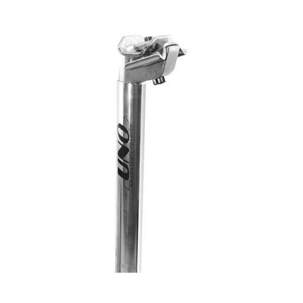 Cykelsadelstolpe UNO L: 300 mm Ø25,8 Silver