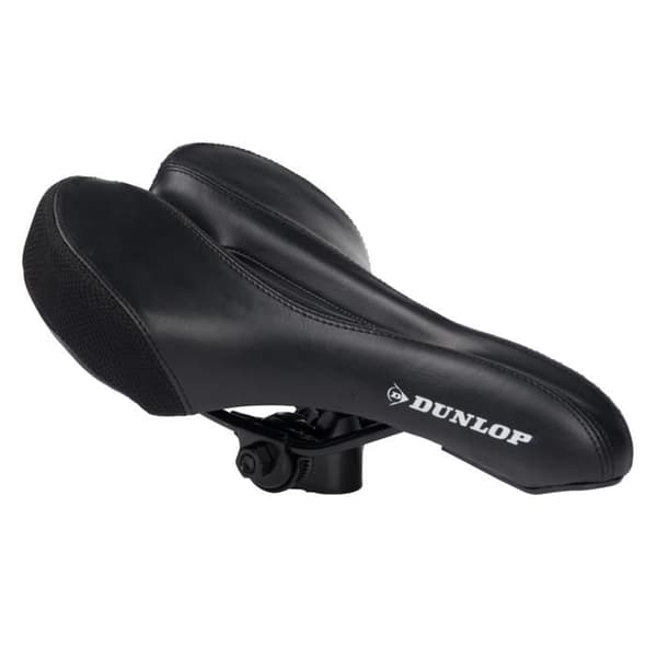 Cykelsadel - Dunlop - 41968 - Svart - Génoise - MTB
