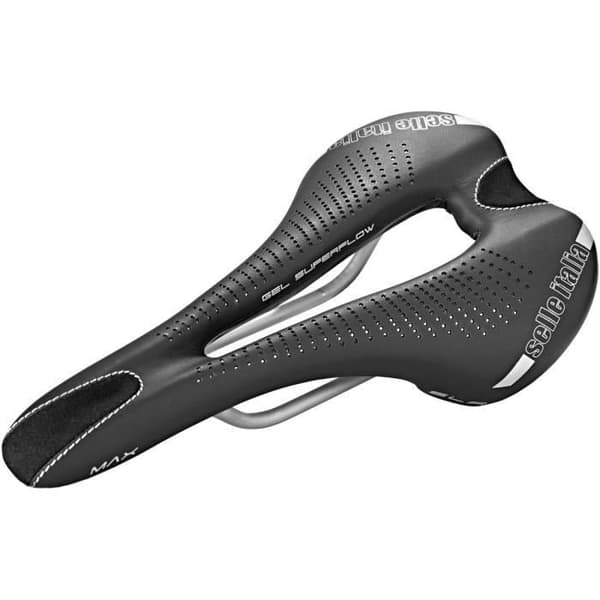 SELLE ITALIA MAX SLR Gel Superflow landsvägscykelsadel - Svart