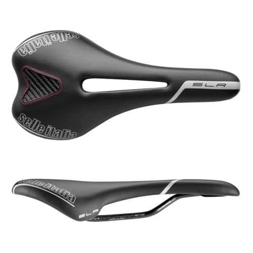 Sadel - Selle Italia - SLR TM Flow L2 - Svart - Mangan - Duro-Tek