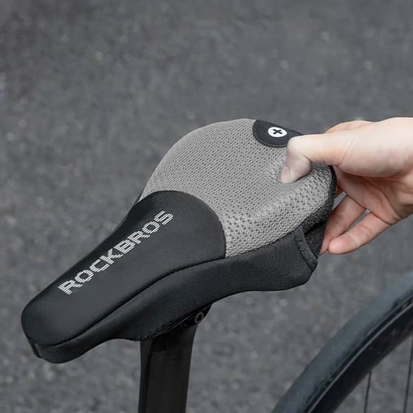 Rockbros Cykelsätesöverdrag Storlek S - Grå