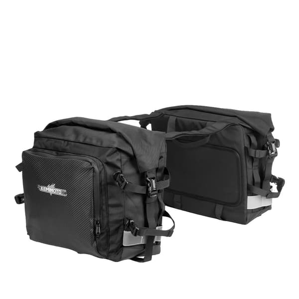 Motorcykeltaske, Vandtæt design, 50L kapacitet,2stk