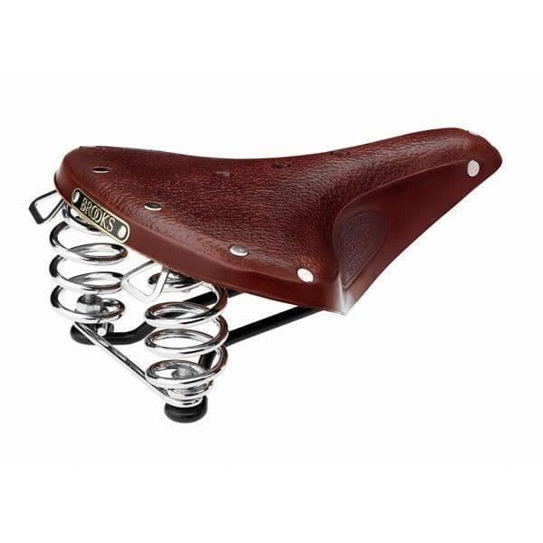 B67 S Classic cykelsadel - BROOKS - Enkelskenor - Upprätt sittställning - Brun