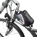 Miniatyrbild 4 av 8: Cykelväska för smartphones - 18 x 8,5 x 8,5 cm, svart/grå/röd