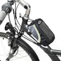 Miniatyrbild 4 av 8: Cykelväska för smartphones - 20,5 x 10 x 10,5 cm, svart/grå/grön