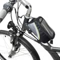 Miniatyrbild 3 av 8: Cykelväska för smartphones - 18 x 8,5 x 8,5 cm, svart/grå/grön