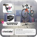 Miniatyrbild 5 av 11: Reparationsställning för cykel med verktygsförvaring - svart