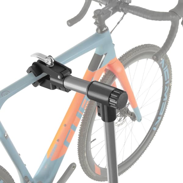 Reparationsställning för cykel med verktygsförvaring - svart