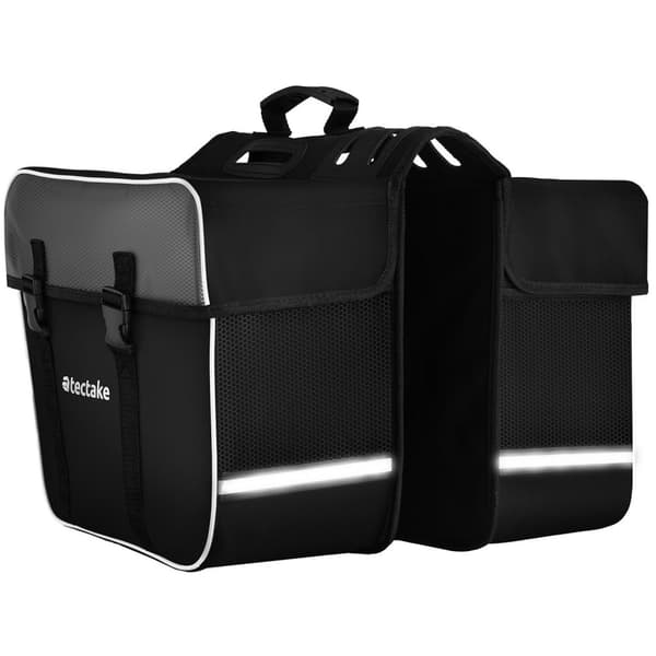 cykeltasker 35 liter - sort