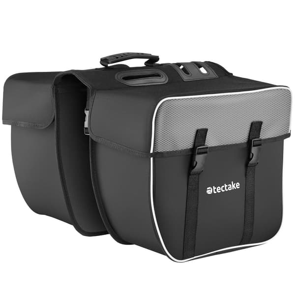 cykeltasker 35 liter - sort