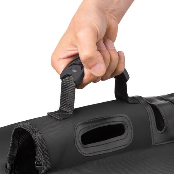 cykeltasker 35 liter - sort