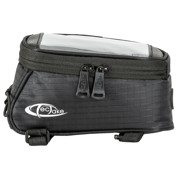 Cykeltaske til smartphone - 18 x 8,5 x 8,5 cm,sort