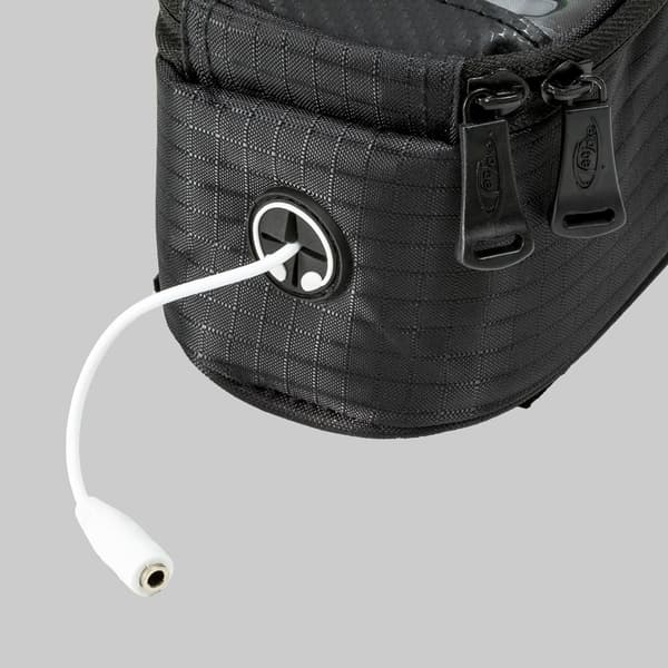 Cykeltaske til smartphone - 18 x 8,5 x 8,5 cm,sort