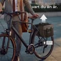 Miniatyrbild 8 av 10: Cykelväska med reflexränder 35 l - svart