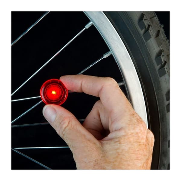 LED-ljus som fästes på ekrar, NITE IZE SEE´EM röd