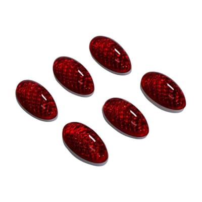 Streetwize Universal Reflectors (Pack Of 6)