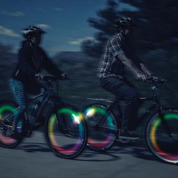 NITE IZE SPOKELIT LED WHEEL LIGHT DISC-O, ekerbelysning med skiftande färger