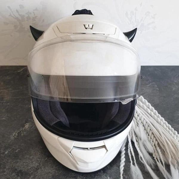 Horn till Motorcykelhjälm - Svart