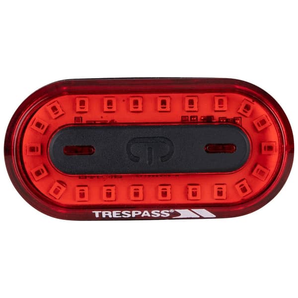 Trespass Serv bakre cykellampa Red One Size