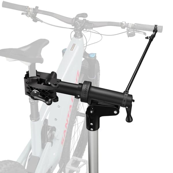 Cykelreparationsställ Tristan - Fällbar och höjdjusterbar, lämplig för elcyklar - svart