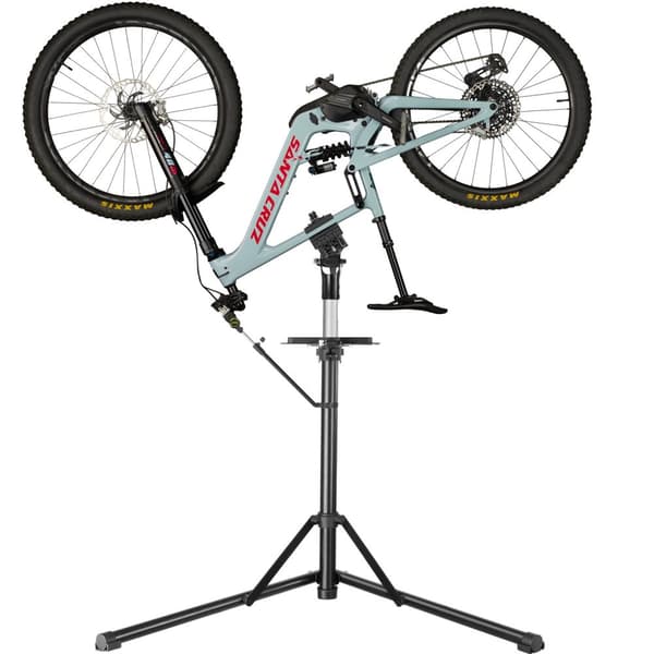 Cykelstativ Jan, foldbar og højdejusterbar - grå/sort