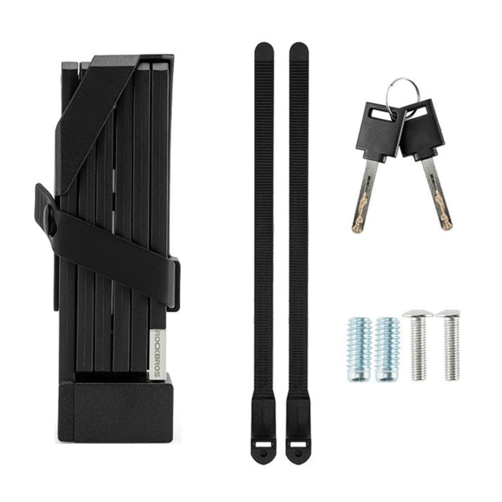 ROCKBROS Fällbart lås Motorcykel Moped cykel Stöldskydd