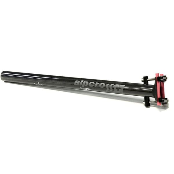 Alpcross Components Sadelstolpe Die Stütze Lt Svart 400 mm / 31.6 mm