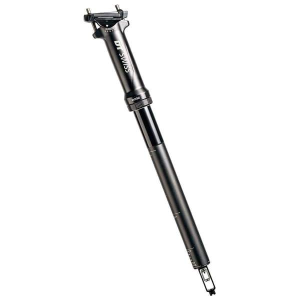 Dt Swiss Teleskooppinen Satulatolppa D 232 L1 Musta 340-400 mm / 27.2 mm