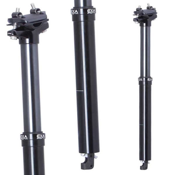 Exaform Dropper Sadelstolpe Ksp900-i 150 Mm Silver 295-445 mm / 31.6 mm