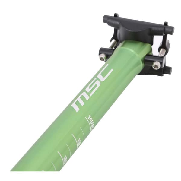 Msc Lige Sadelpind Ultralight Grøn 400 mm / 30.9 mm
