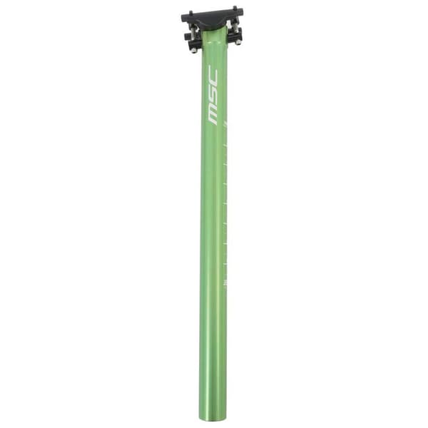 Msc Lige Sadelpind Ultralight Grøn 400 mm / 30.9 mm