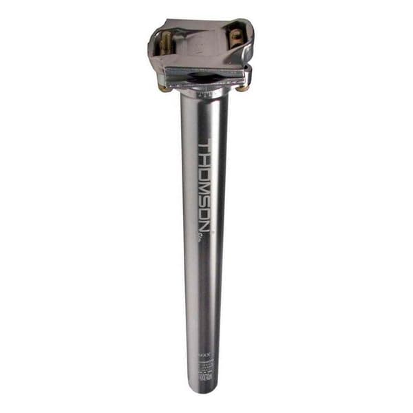 Thomson Satulatolppa Elite Hopeinen 330 mm / 27.2 mm