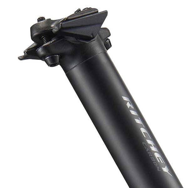 Ritchey Satulatolppa Carbon Zero Hopeinen 400 mm / 30.9 mm