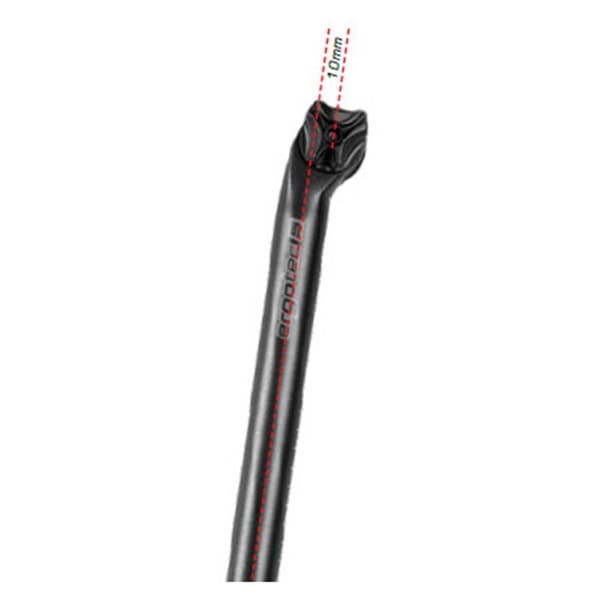 Ergotec Sadelstolpe Viper 10 Svart 400 mm / 27.2 mm