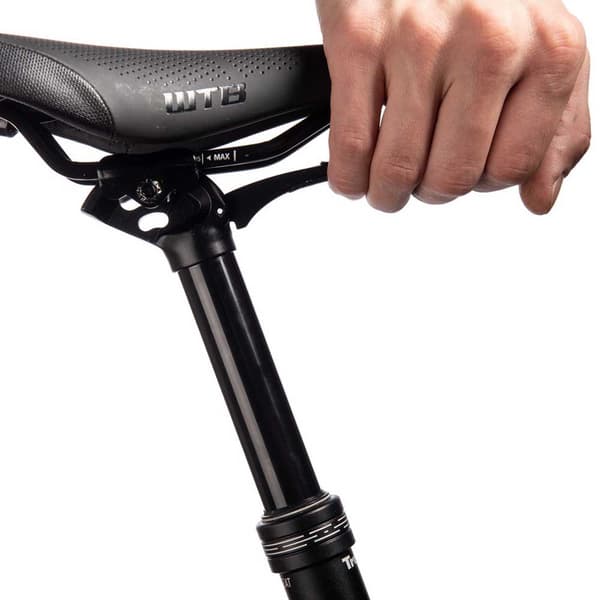 Tranzx Dropper Sædepind Telescopic Seatpost 120 Mm Sort 280-400 mm / 30.9 mm
