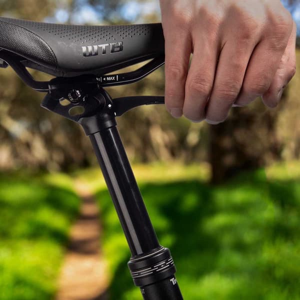 Tranzx Dropper Sædepind Telescopic Seatpost 120 Mm Sort 280-400 mm / 30.9 mm