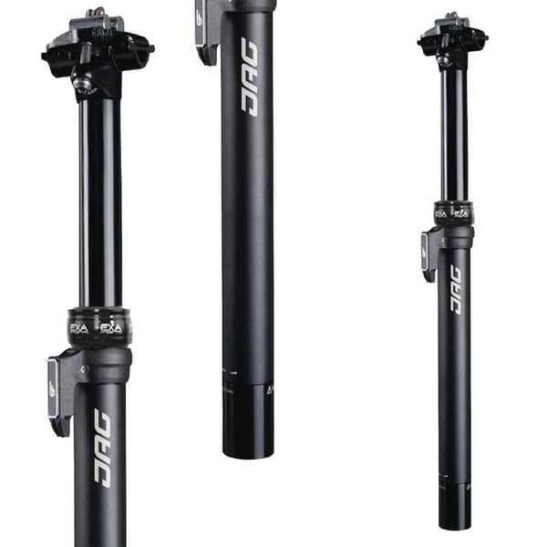 Exaform Dropper Sadelstolpe Jag 100 Mm Silver 270-370 mm / 31.6 mm