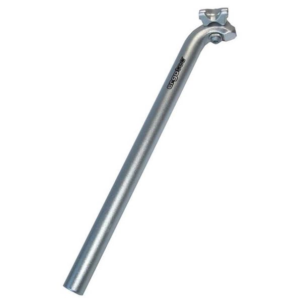 Ergotec Satulatolppa Patent Hook Hopeinen 400 mm / 27.2 mm