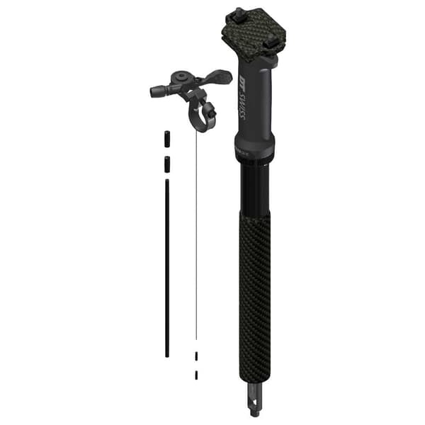 Dt Swiss Kulstof L D 232 One 1 Udløser 60 Mm Dropper Sædepind Søvfarvet 340-400 mm / 30.9 mm