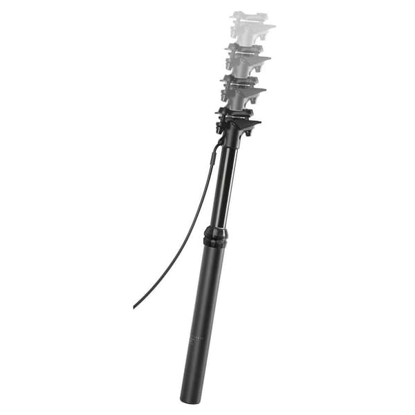M-wave Dropper Sadelstolpe Levitate Ex 125 Hight Adjustable 125 Mm Svart 280-405 mm / 30.9 mm