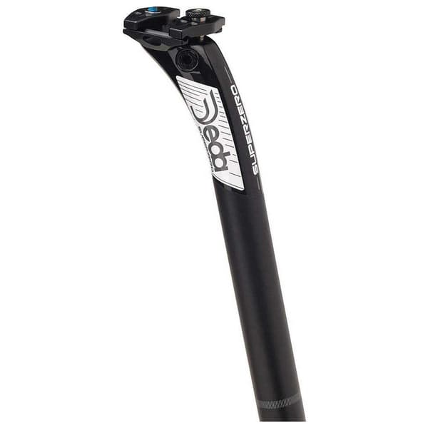 Deda Superzero 25 Mm Offset Satulatolppa Musta 350 mm / 31.6 mm