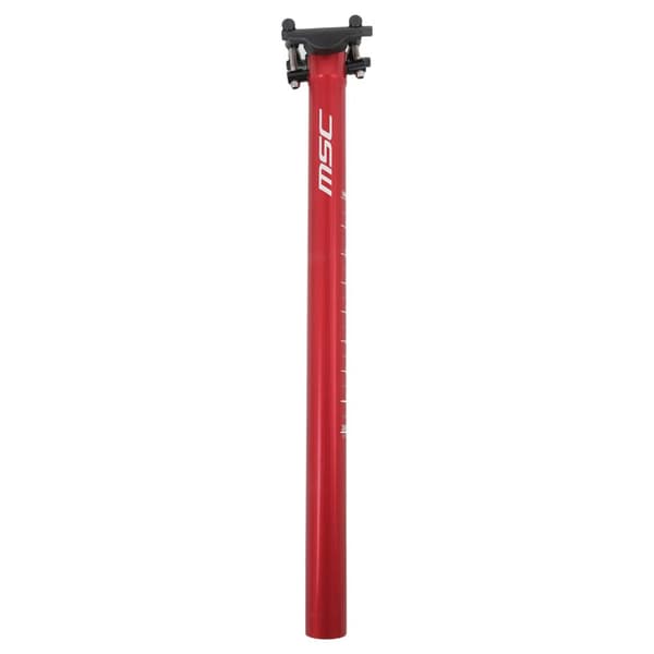 Msc Ultralight Sadelstolpe Röd 410 mm / 31.6 mm