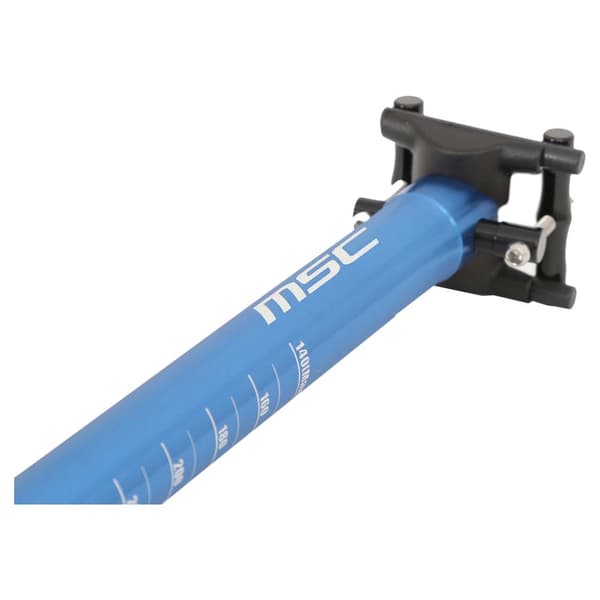 Msc Ultralight Sadelstolpe Blå 400 mm / 30.9 mm