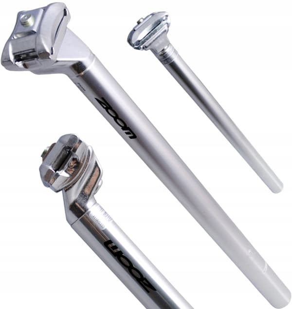 ZOOM PULL BAR 31,2 x 400 MM SILVER MED YARD